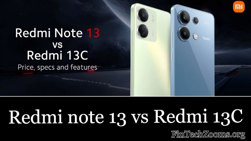 Redmi note 13 vs Redmi 13C